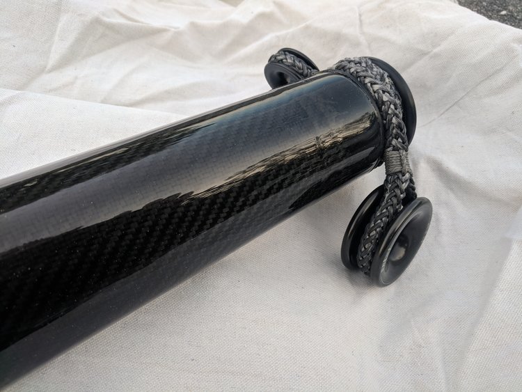 Bowsprit and Nose made of composite material