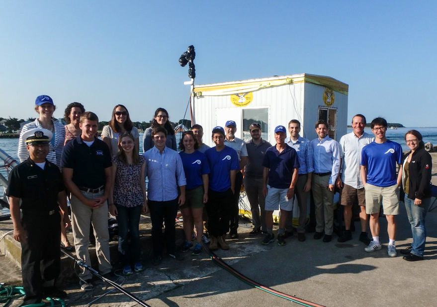 The Hydrokinetic Energy Harvester project team