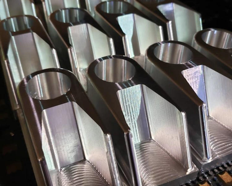 product development | Polished milled parts ready for pickup